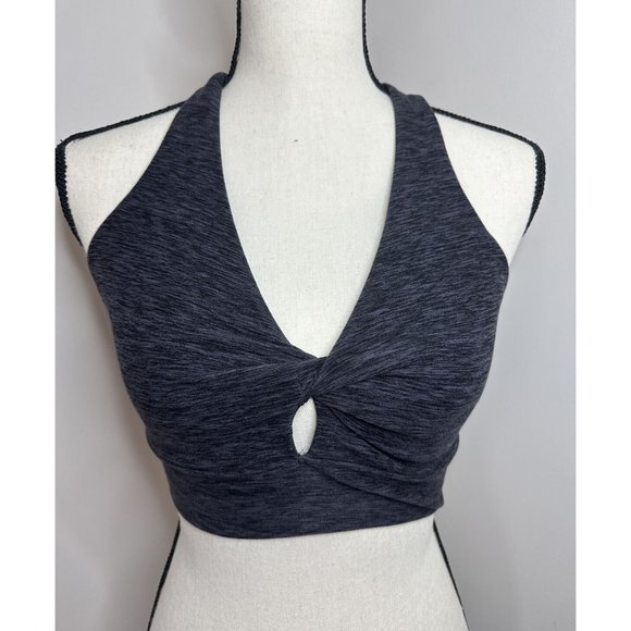 Victoria's Secret Other - Victoria's Secret Sports Bra Women's Medium Front Knot Accent Cross Back